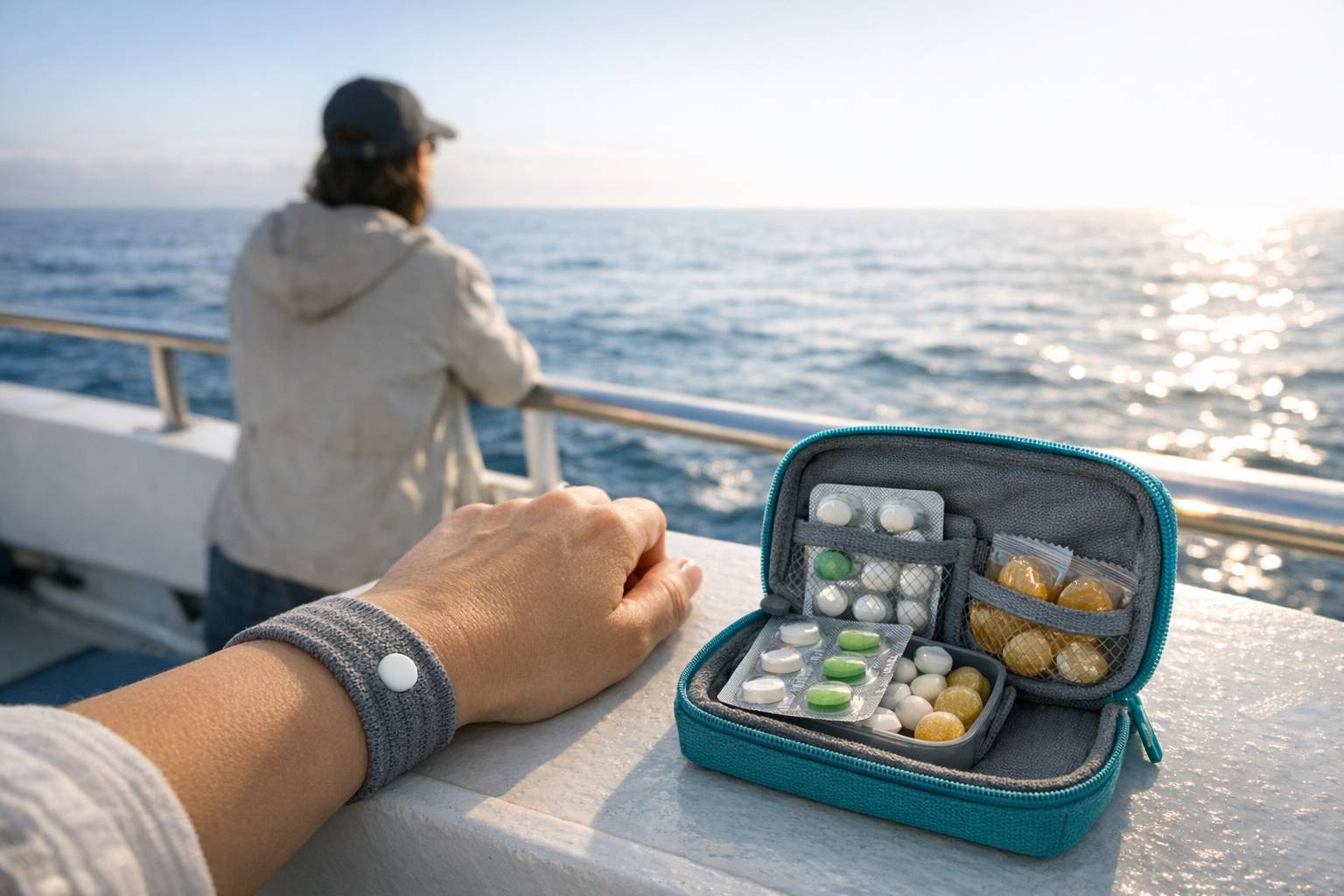 Cómo evitar el mareo en barco: comparativa de pulseras antieméticas, pastillas y trucos que sí funcionan