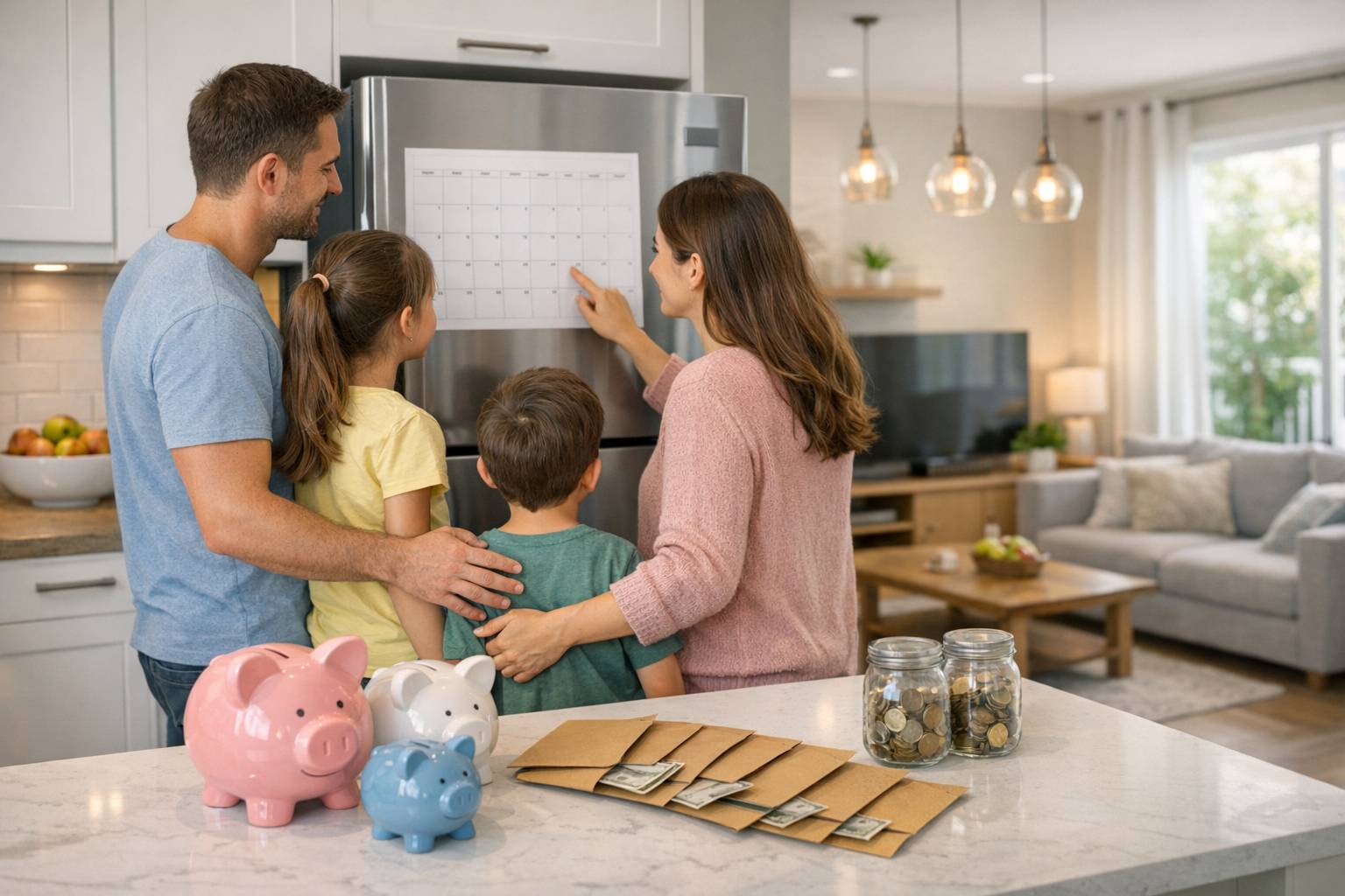 Cómo organizar retos mensuales para ahorrar más en casa